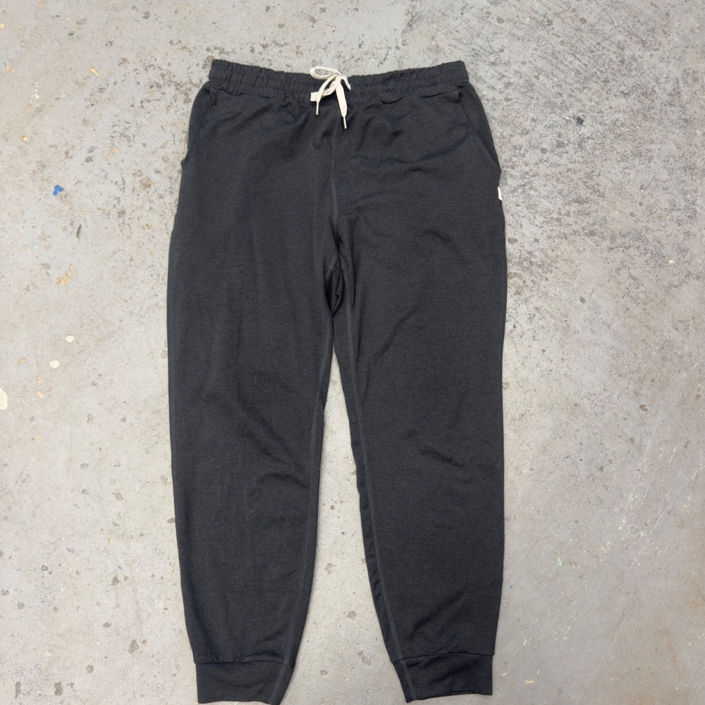 Vuori Womens Performance Joggers Charcoal Heather Grey VW303 Size Medium